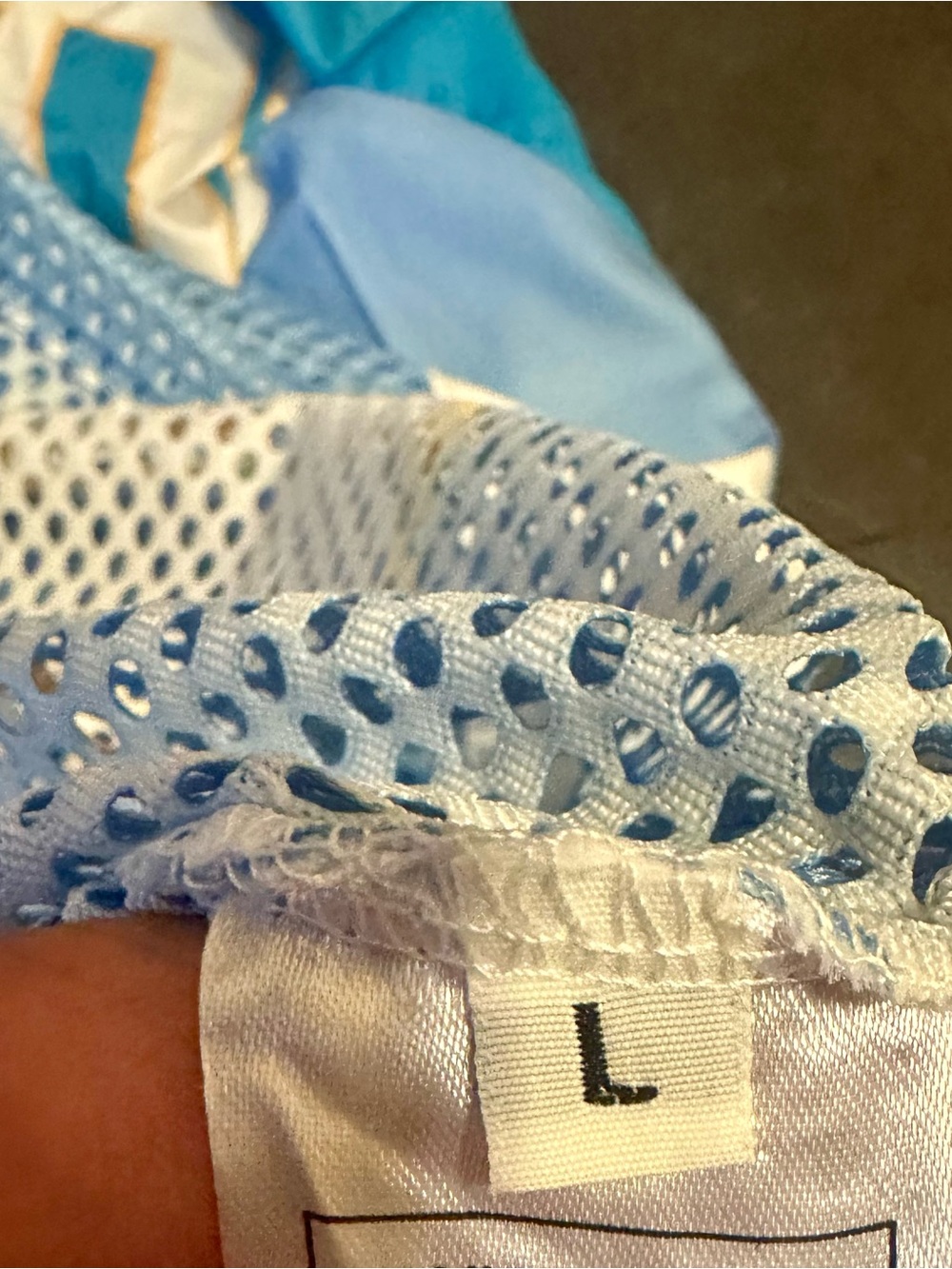LV Light Blue Mesh Sports Set - Picture 4 of 6